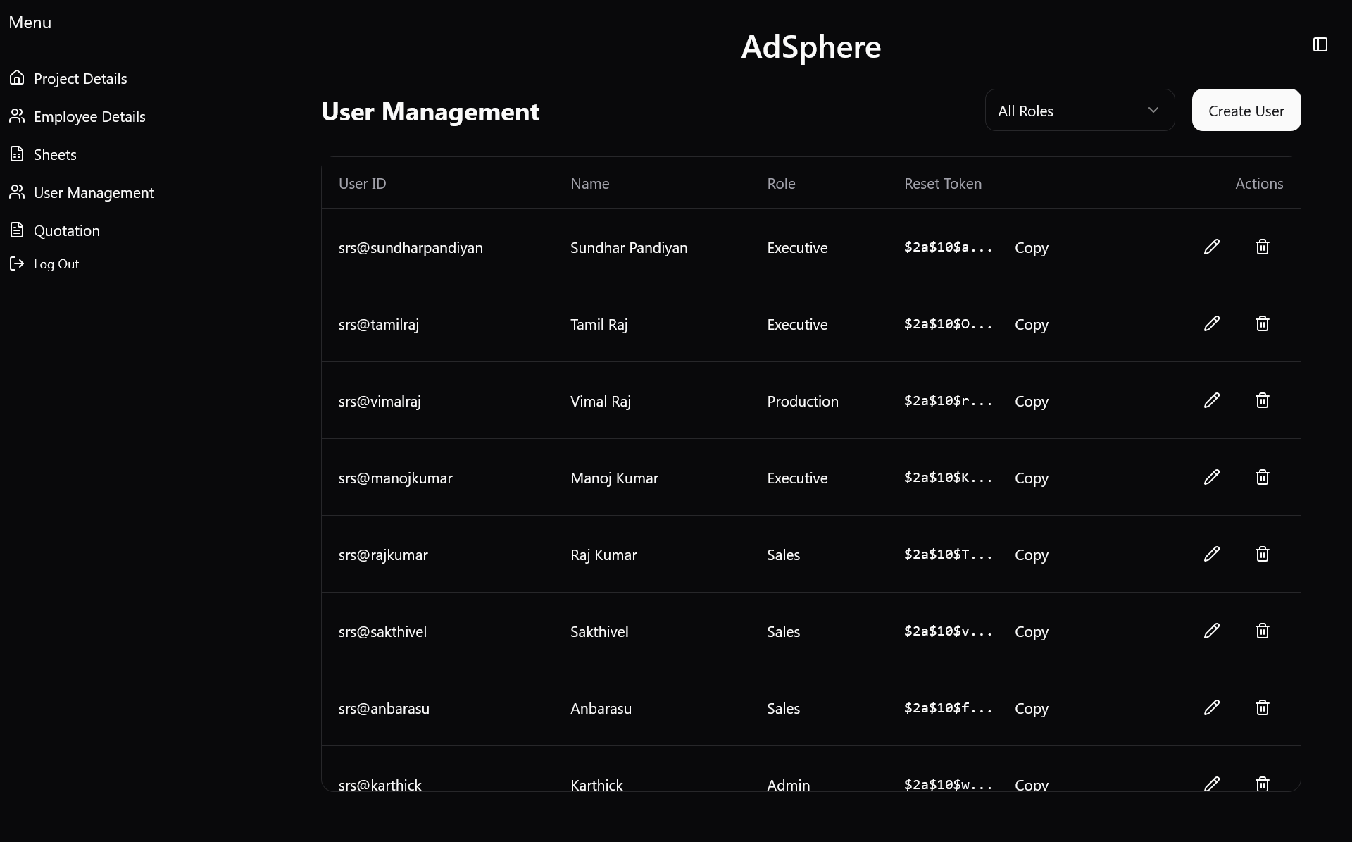 Centralized MediaSphere Dashboard